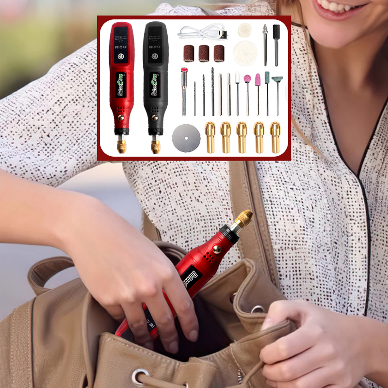 USB Cordless Rotary Tool Kit W - Cordless Rotary Tool Kit Accessories recension och pris