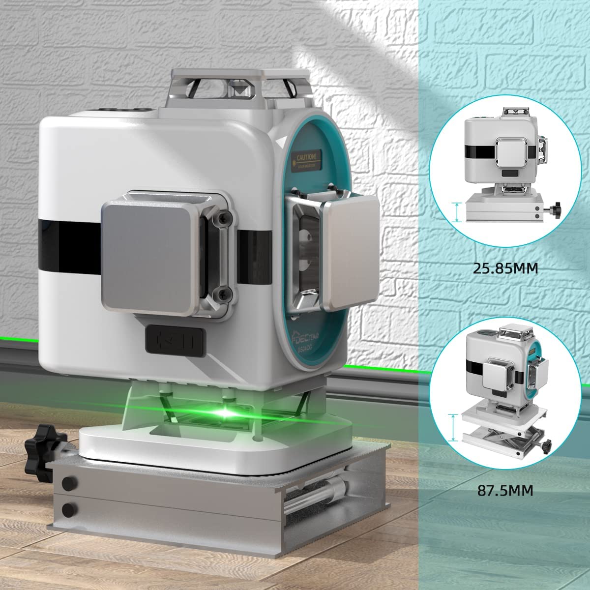 DS04CG Self-Leveling 16 Cross  - Laser Level 16 Lines 4D Green recension och pris