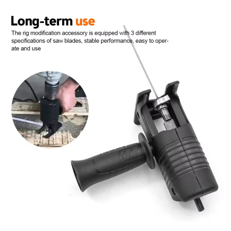 Portable Electric Drill Modifi - Reciprocating Saw Attachment Drill recension och pris