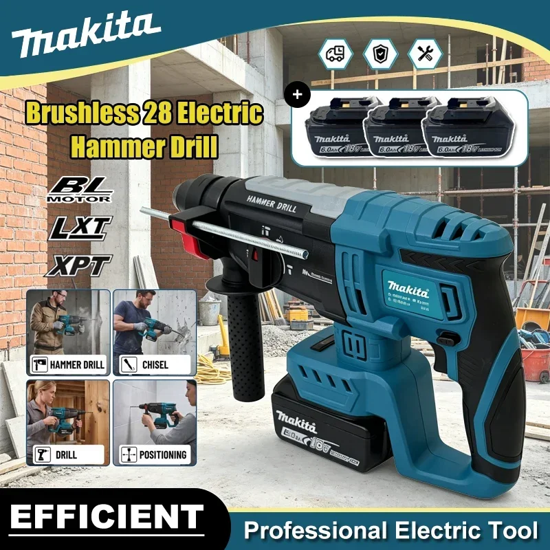 Makita Brushless Electric Hamm - Brushless Cordless Electric Drill 18V recension och pris