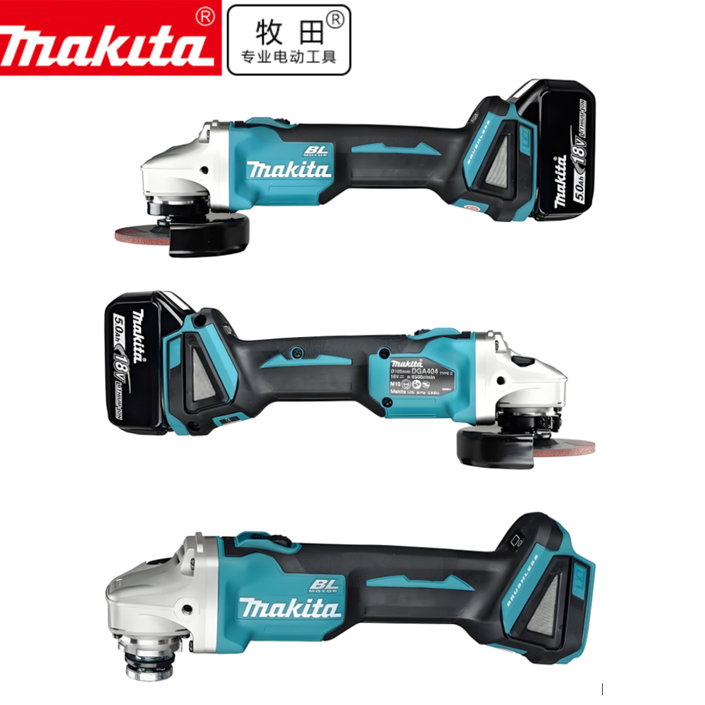Makita DGA404 125mm battery Br - Brushless Angle Grinder Battery Powered recension och pris