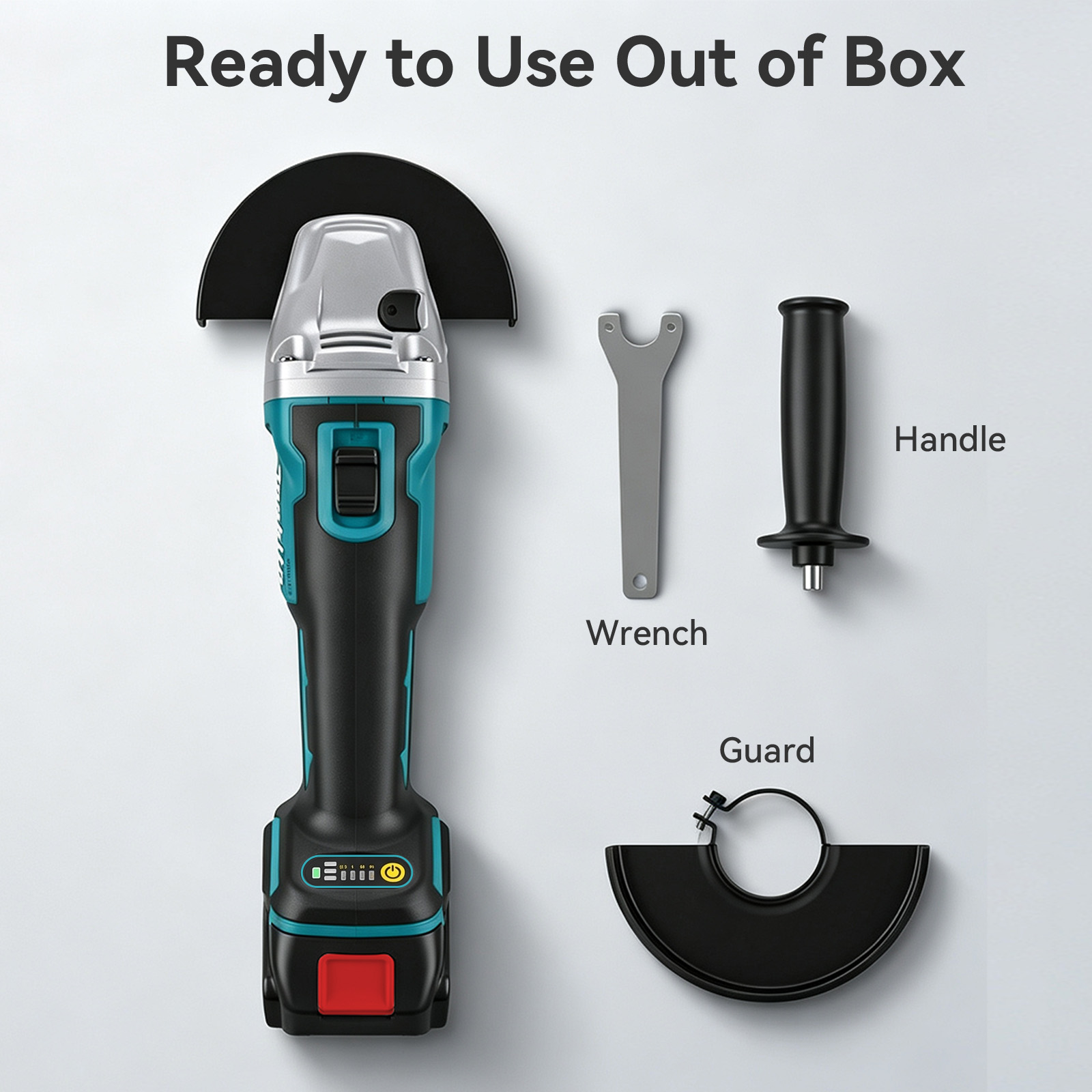 IONTOOL 850W 100mm Cordless An - Brushless Angle Grinder Battery Powered recension och pris