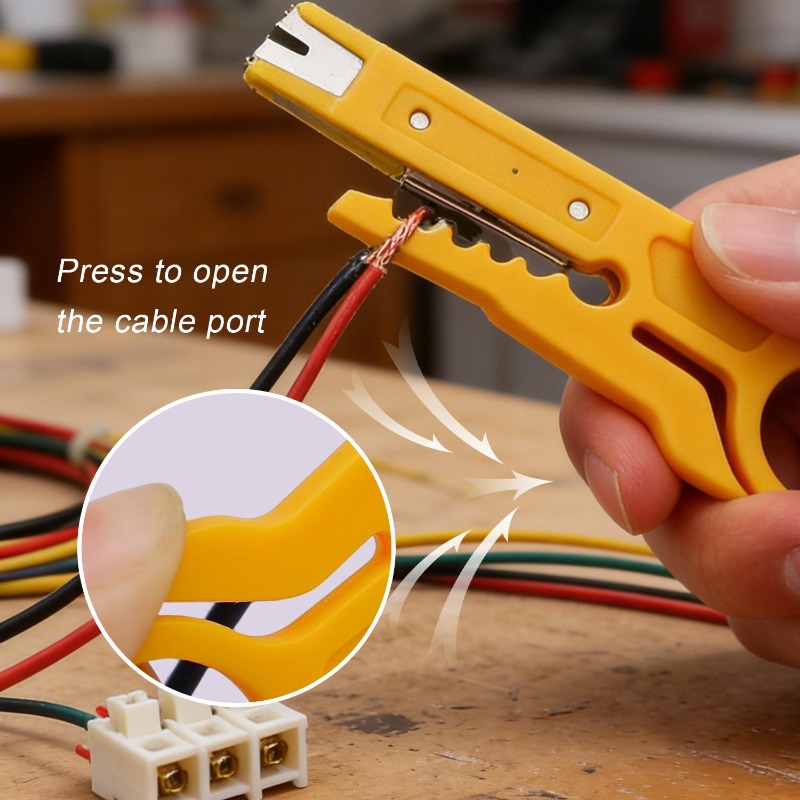 10/1PCS Portable Mini Wire Str - Automatic Wire Stripper Cutter recension och pris