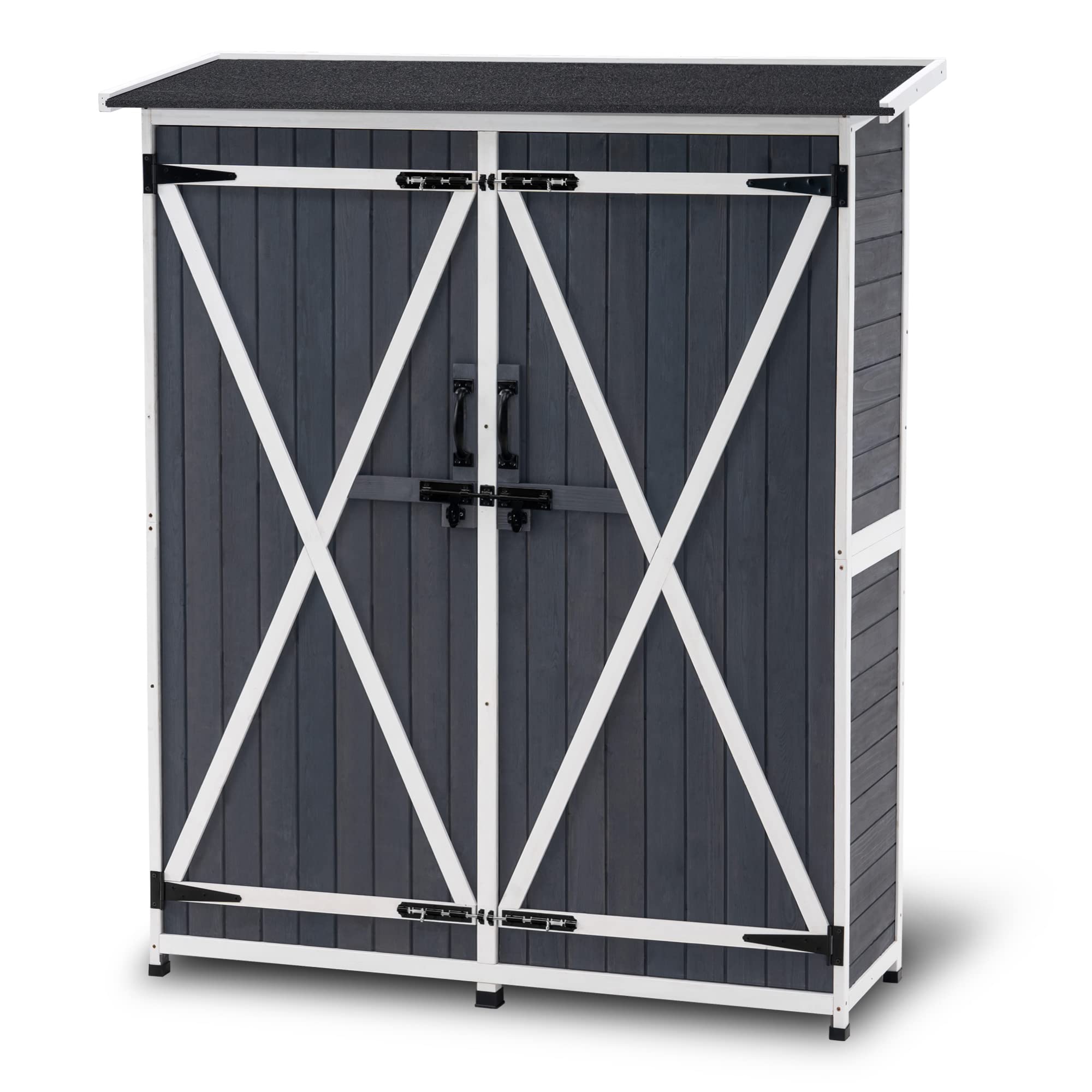 Outdoor Storage Cabinet with S - Garden Tools recension och pris