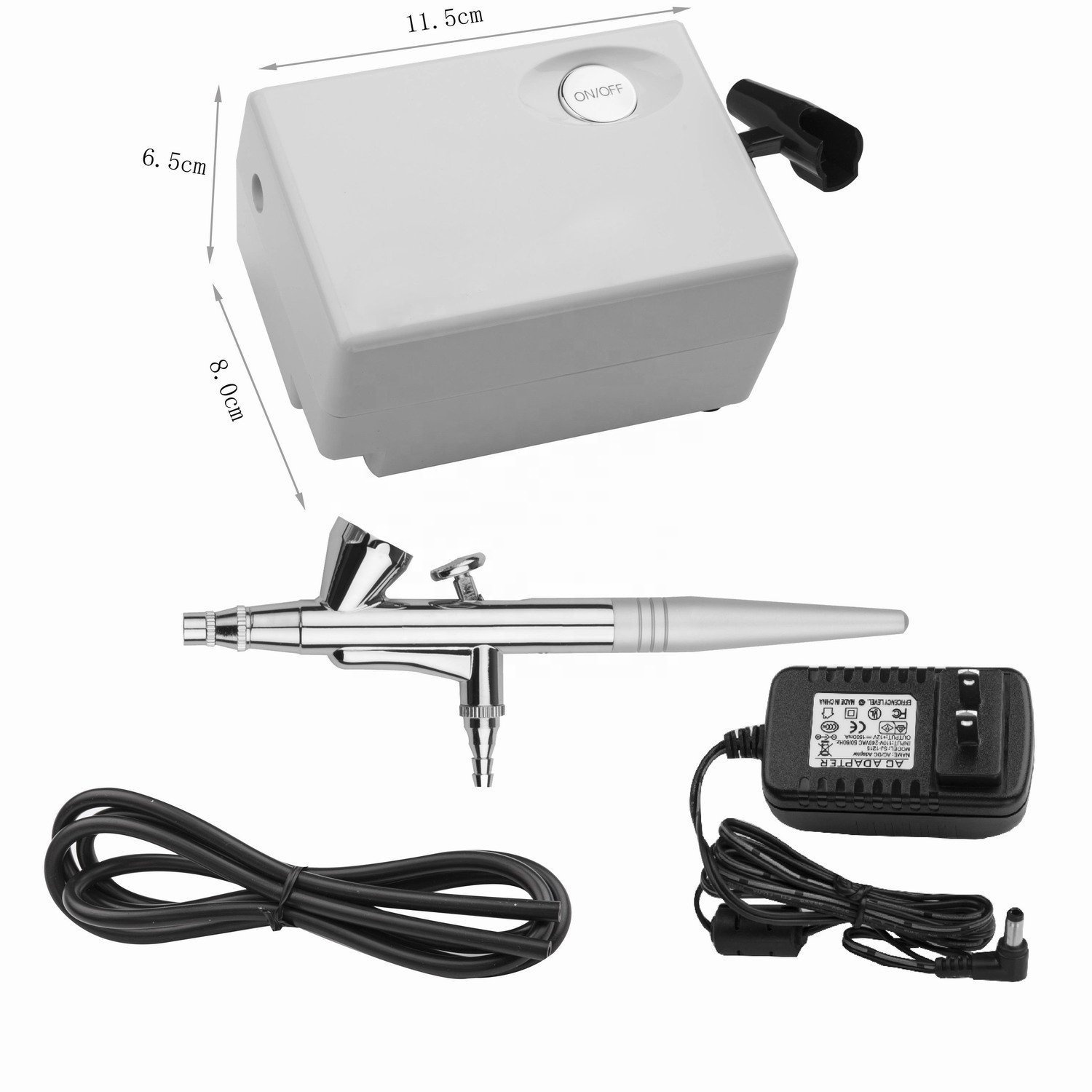 BT-16 Professional Single Acti - Airbrush Kit With Mini Compressor recension och pris