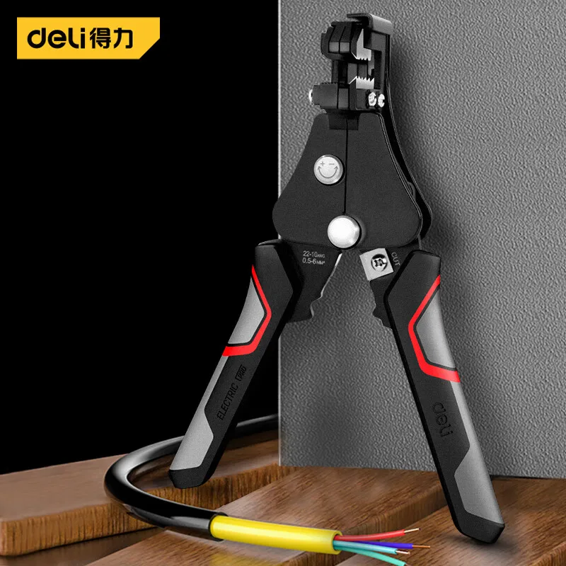 Deli Automatic Wire Stripper M - Automatic Wire Stripper Cutter recension och pris