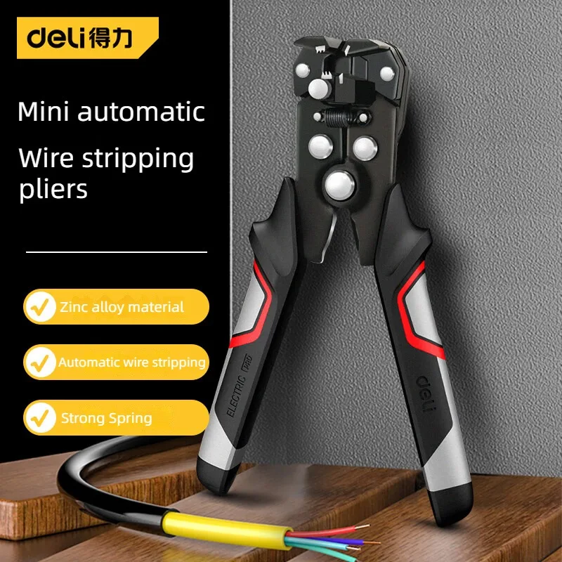 Deli Automatic Wire Stripper M - Automatic Wire Stripper Cutter recension och pris