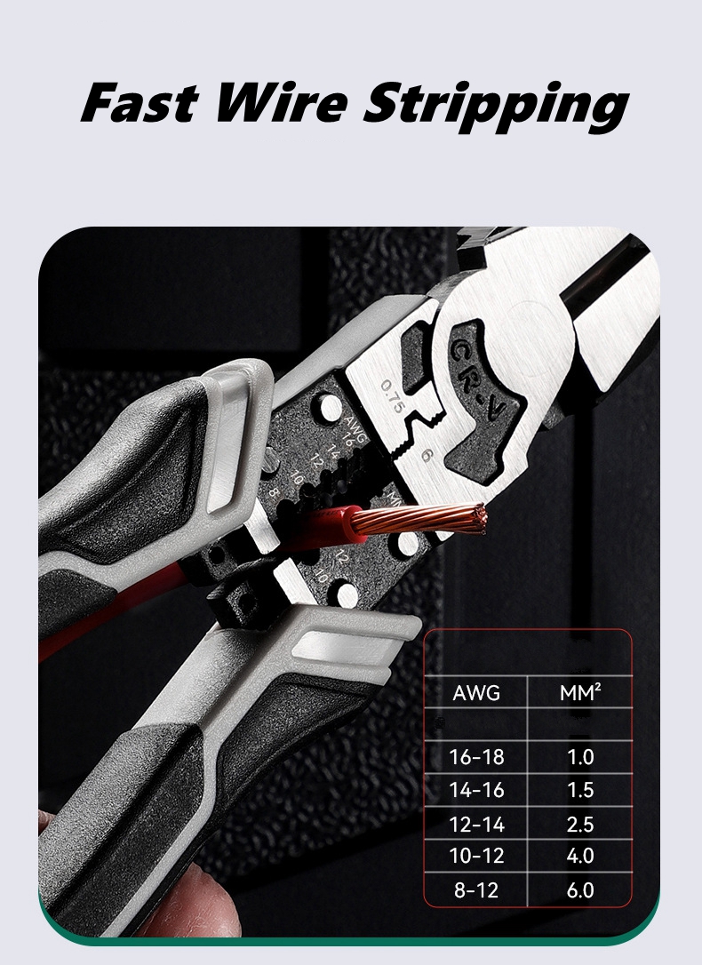 Crimper Cable Cutter Adjustabl - Automatic Wire Stripper Cutter recension och pris