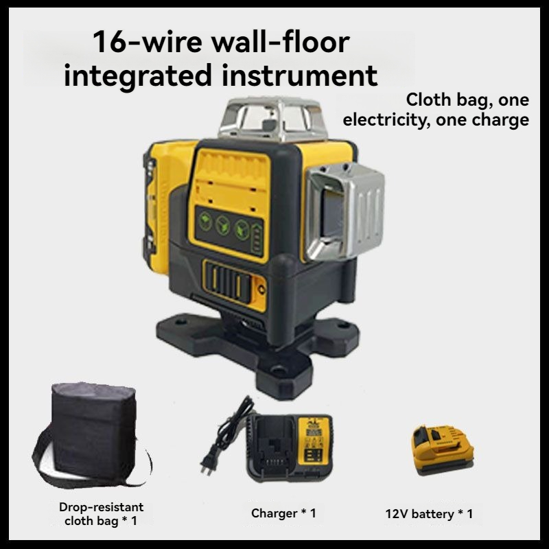 4d Laser Level With 16 Lines O - Laser Level 16 Lines 4D Green recension och pris